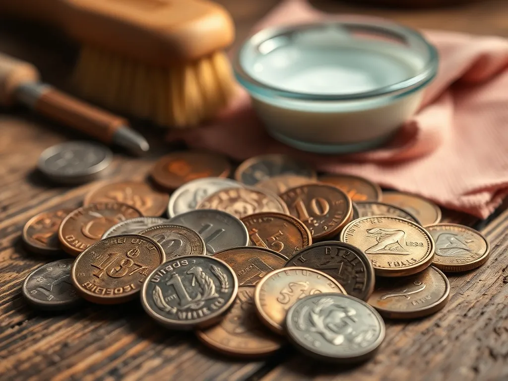 Czym wyczyścić stare monety? Sprawdzone metody i porady