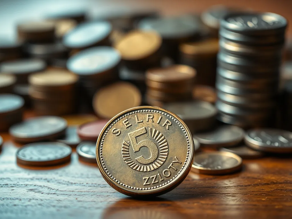 Ile waży moneta 5 zł? Oto odpowiedź na to pytanie!