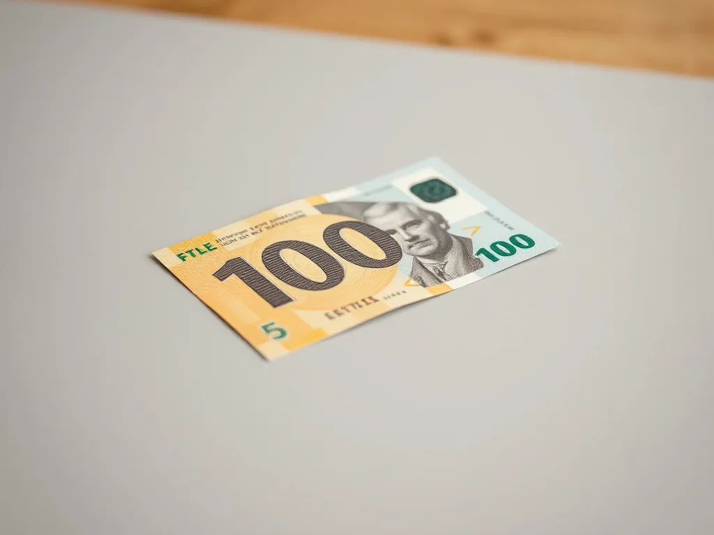 Ile waży banknot 100 zł? Oto odpowiedź!